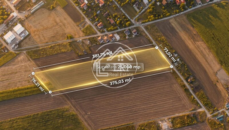 Dascalu oportunitate investitie:teren intravilan 25.000mp Dascalu-Padure, parcelabil